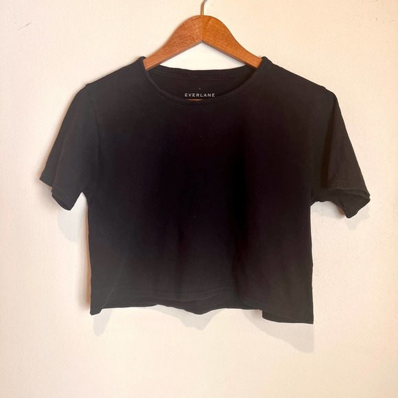 Everlane The Cotton Crop Black Size Small - Picture 5 of 14